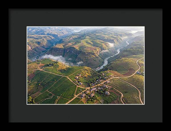 Shan Hills Of Myanmar From Above