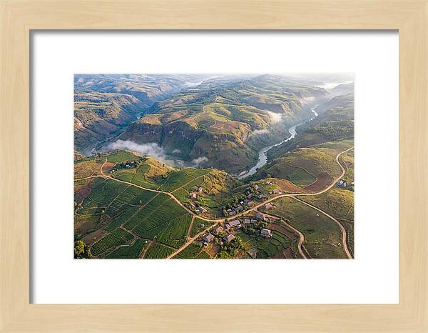 Shan Hills Of Myanmar From Above