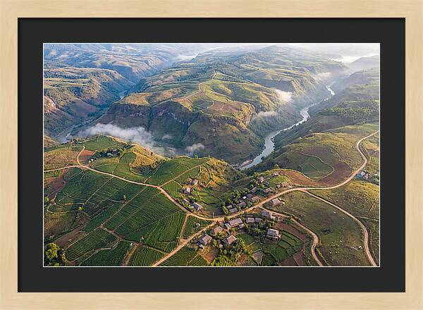 Shan Hills Of Myanmar From Above