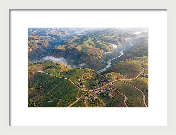 Shan Hills Of Myanmar From Above
