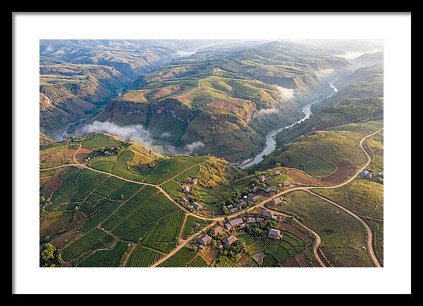 Shan Hills Of Myanmar From Above