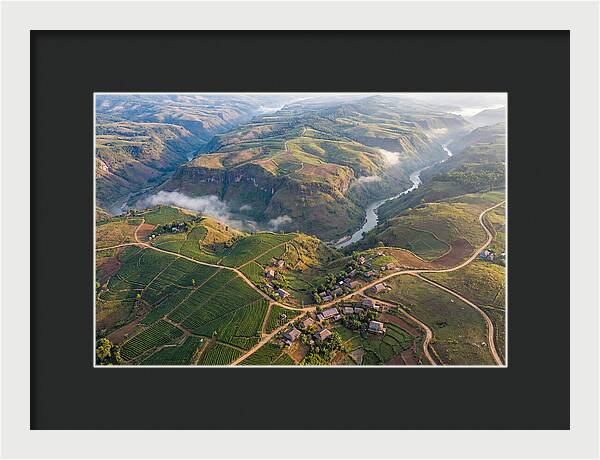 Shan Hills Of Myanmar From Above