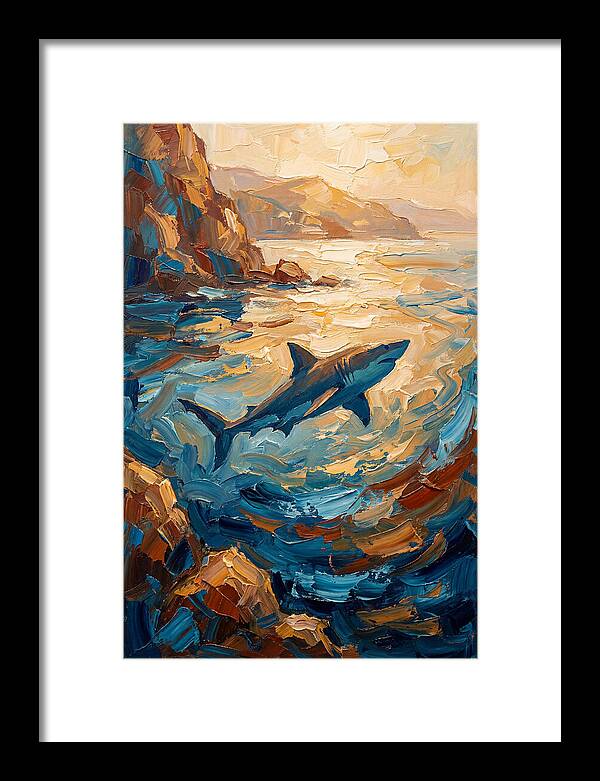 Shark In Mediterranean Waters