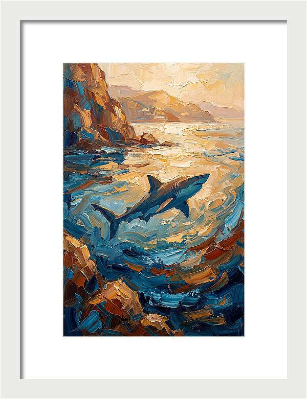 Shark In Mediterranean Waters
