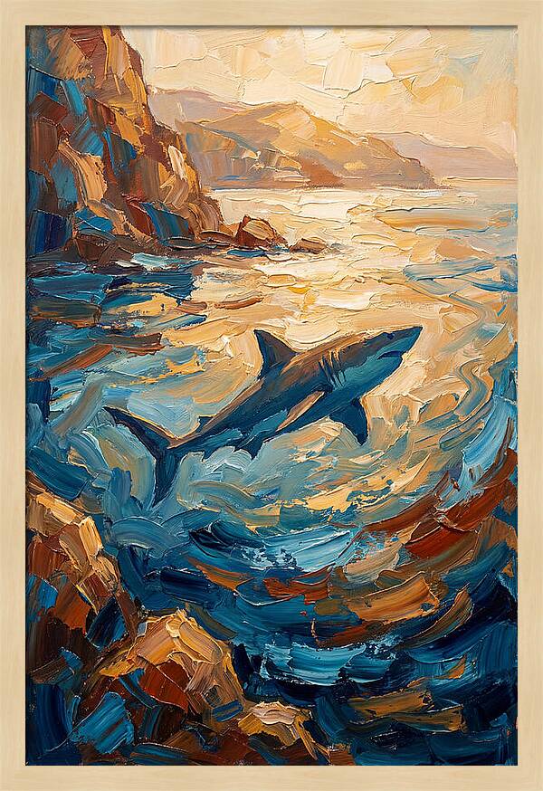 Shark In Mediterranean Waters
