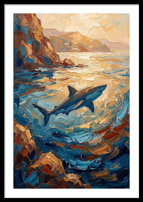 Shark In Mediterranean Waters