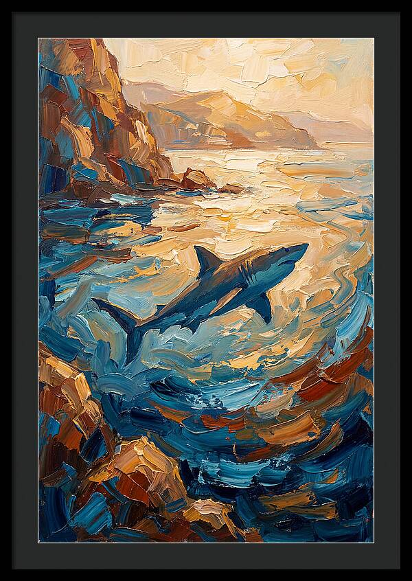 Shark In Mediterranean Waters