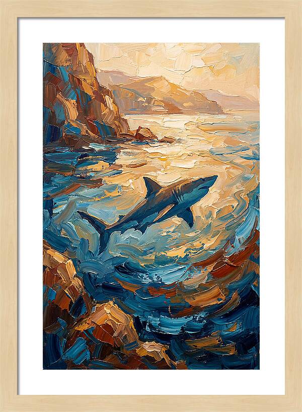 Shark In Mediterranean Waters