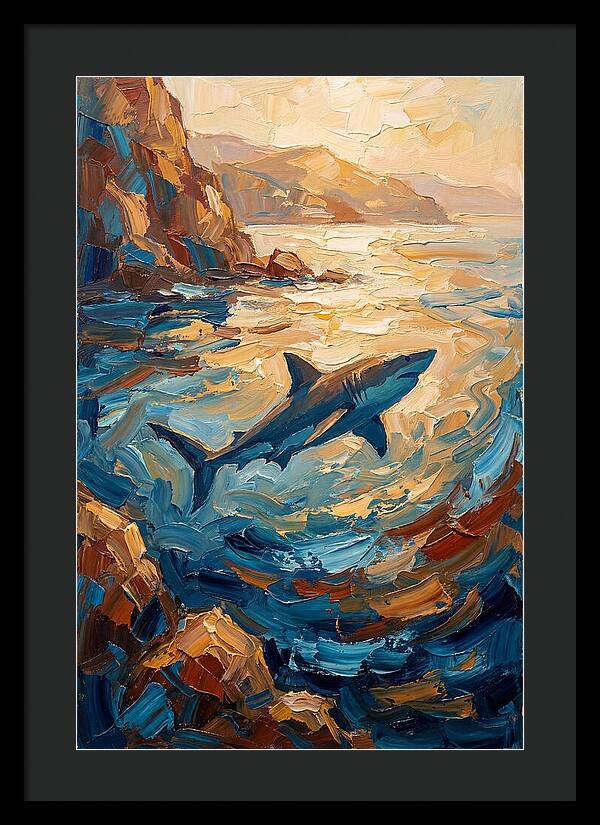 Shark In Mediterranean Waters