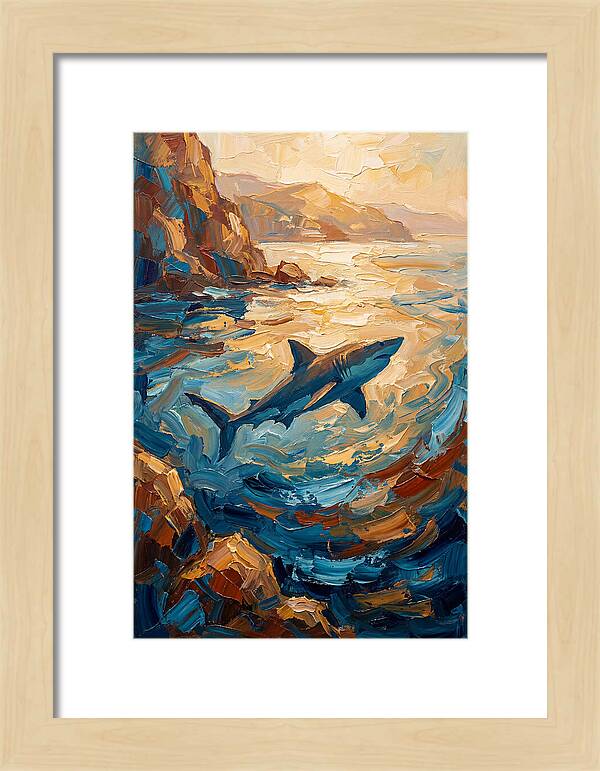 Shark In Mediterranean Waters