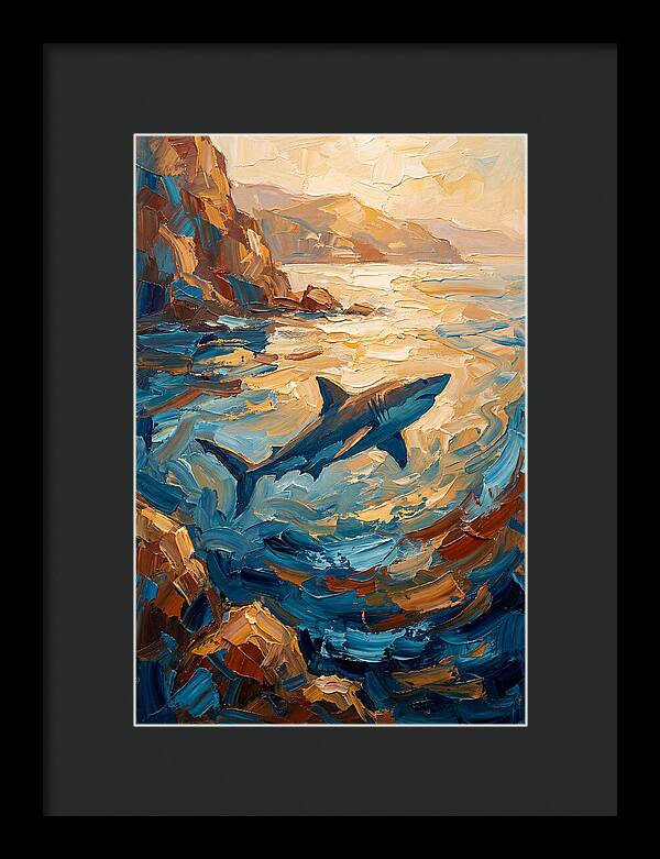 Shark In Mediterranean Waters