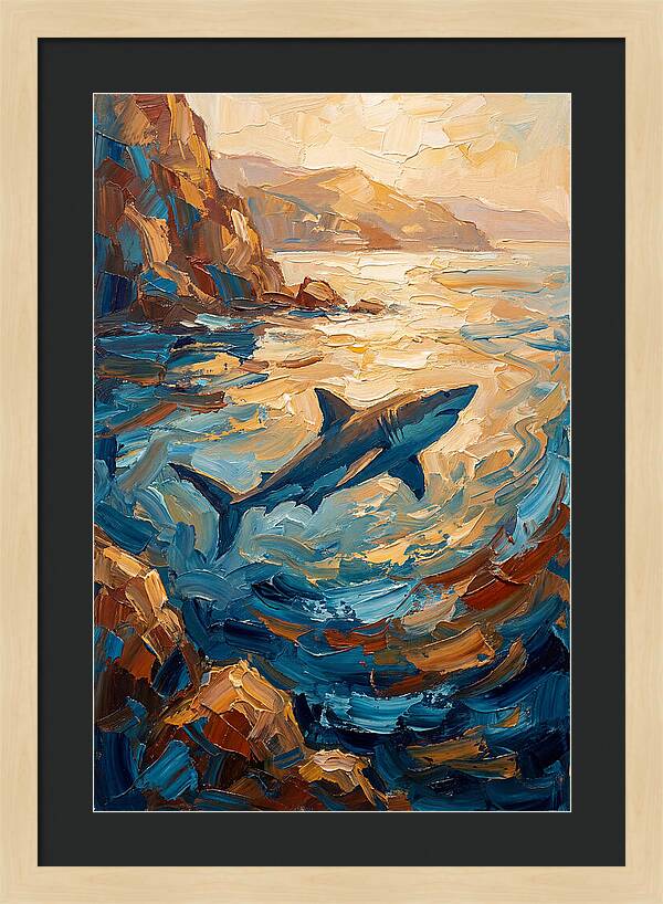 Shark In Mediterranean Waters