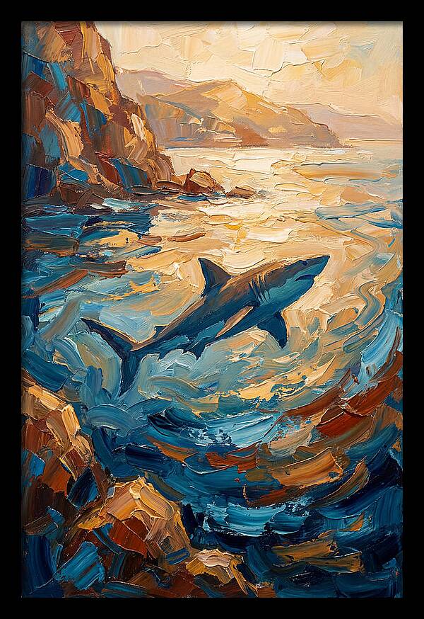 Shark In Mediterranean Waters