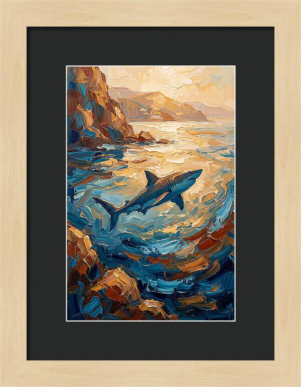 Shark In Mediterranean Waters