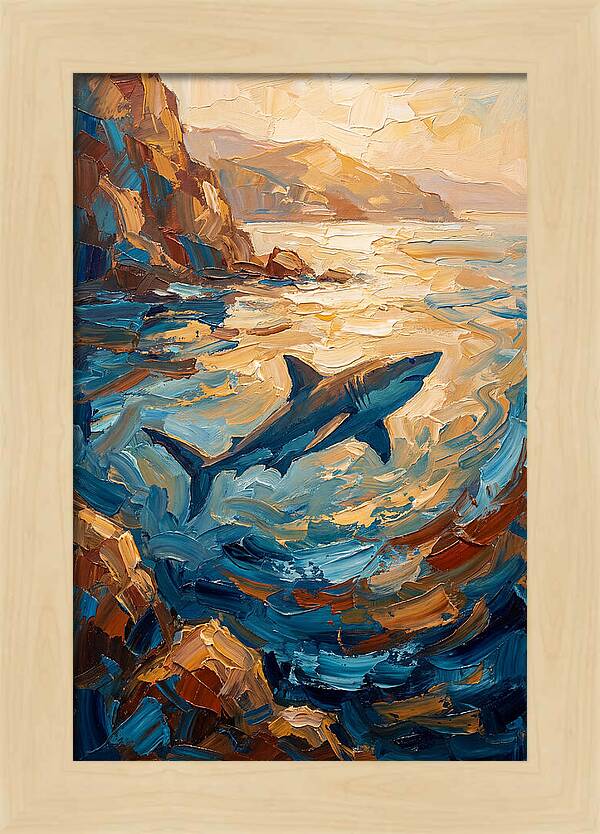 Shark In Mediterranean Waters