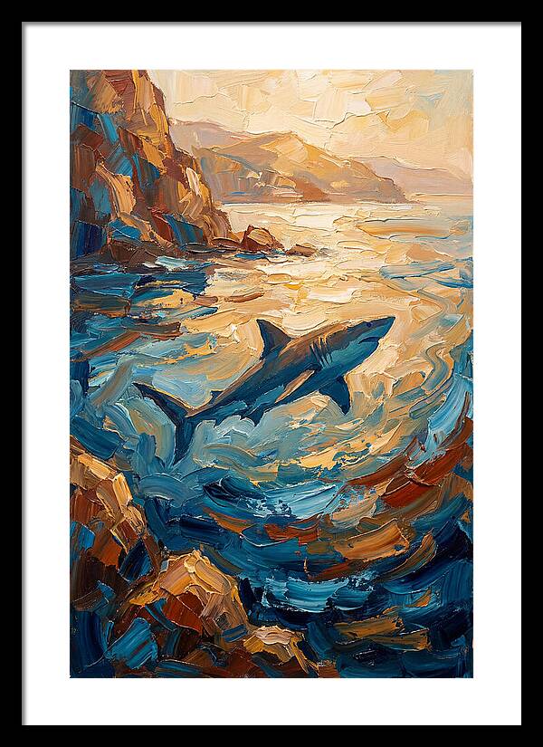 Shark In Mediterranean Waters