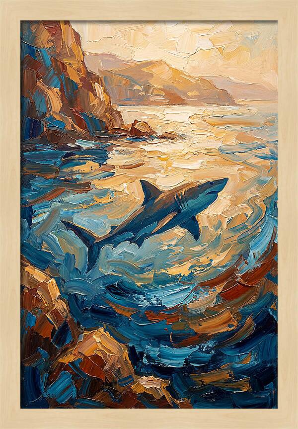 Shark In Mediterranean Waters
