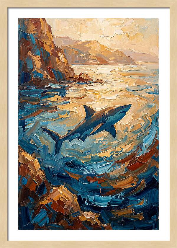 Shark In Mediterranean Waters