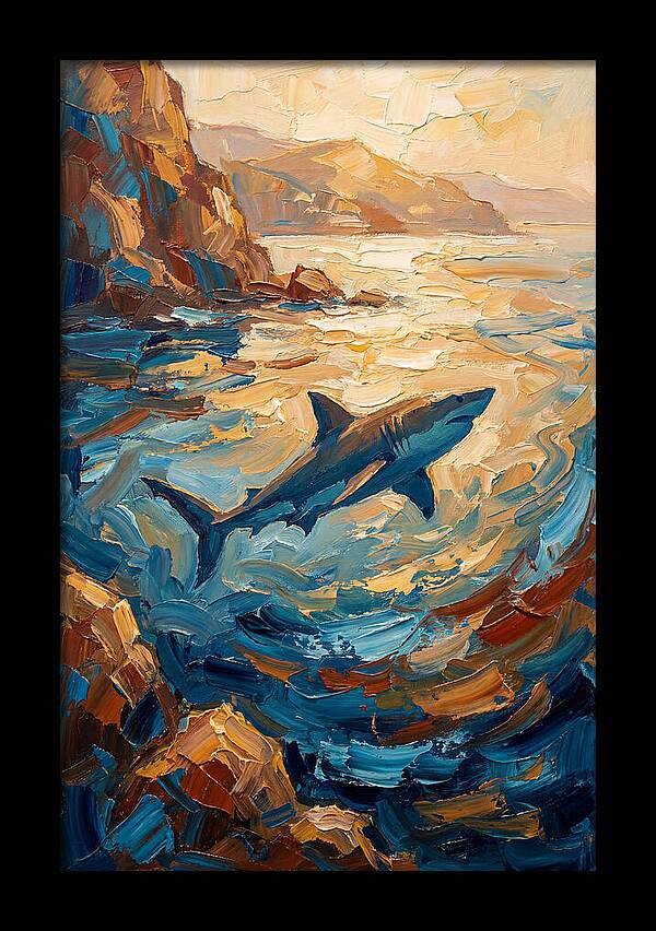 Shark In Mediterranean Waters