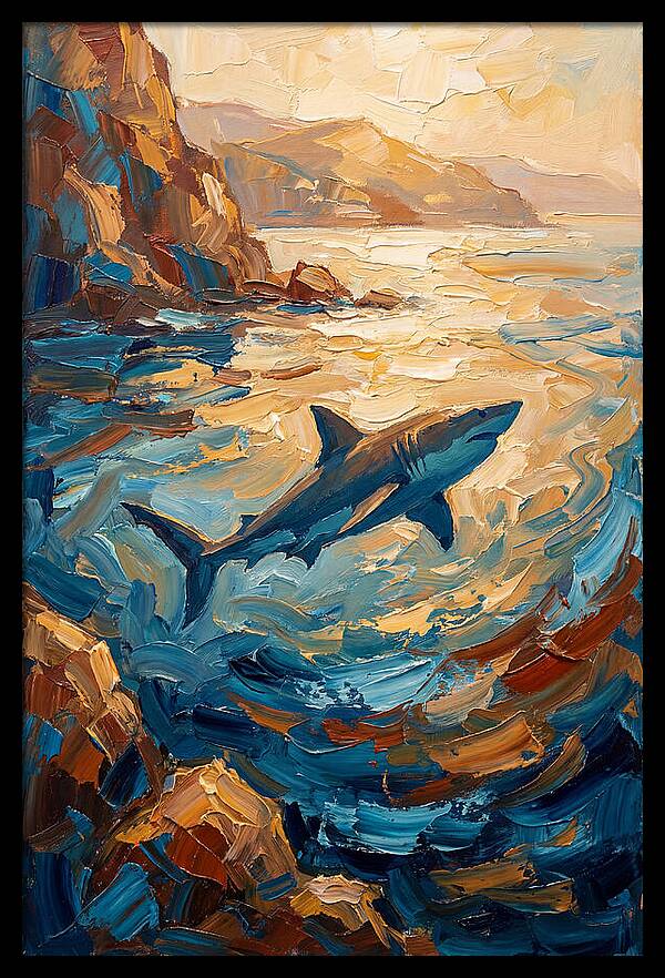 Shark In Mediterranean Waters
