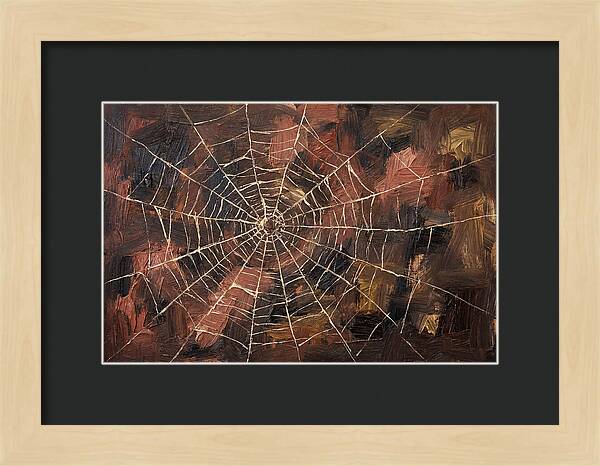 Shattered Glass Web Pattern