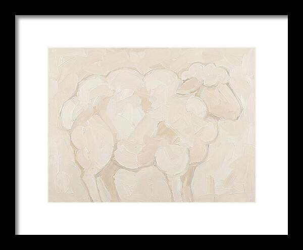 Sheep In Soft Hues