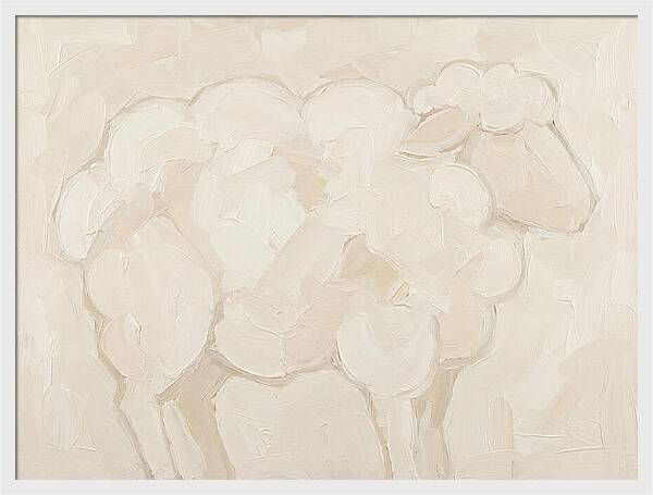 Sheep In Soft Hues