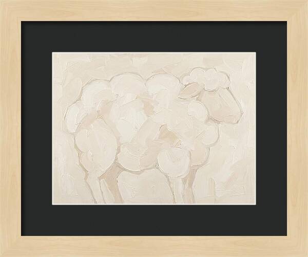 Sheep In Soft Hues