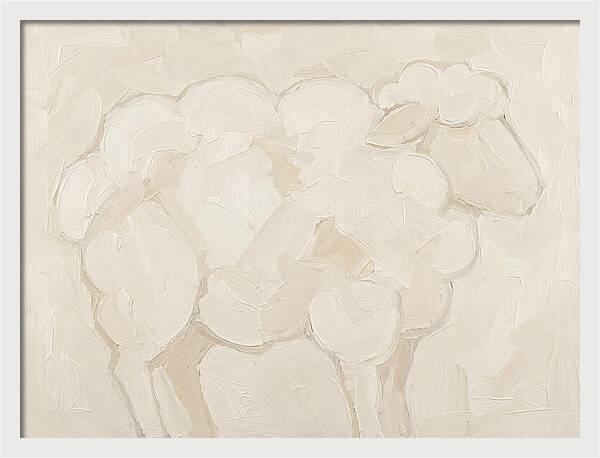 Sheep In Soft Hues