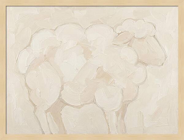 Sheep In Soft Hues
