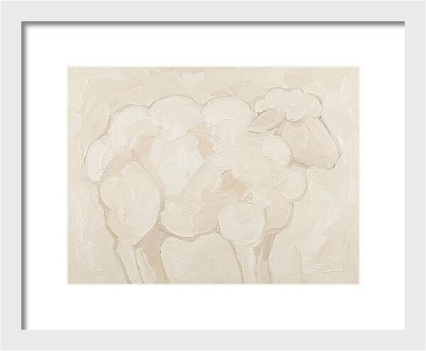 Sheep In Soft Hues