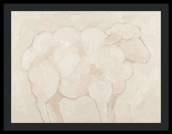 Sheep In Soft Hues