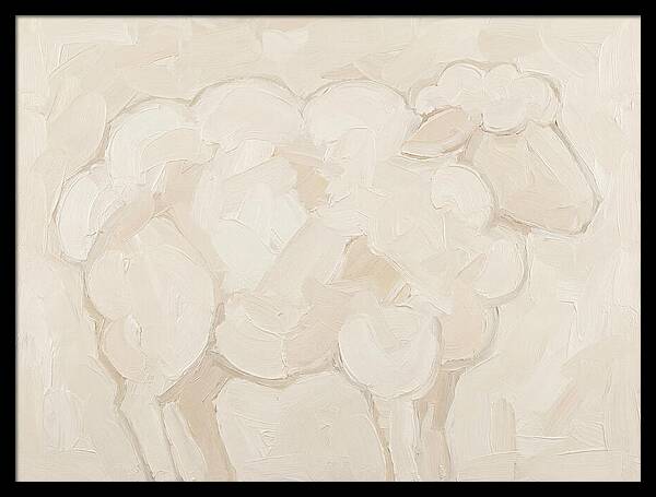 Sheep In Soft Hues
