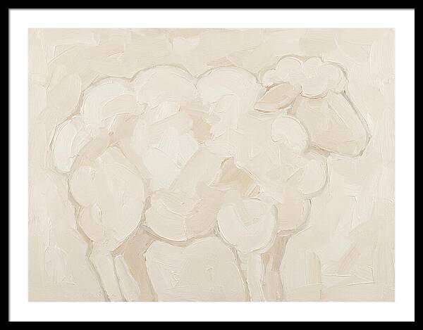 Sheep In Soft Hues