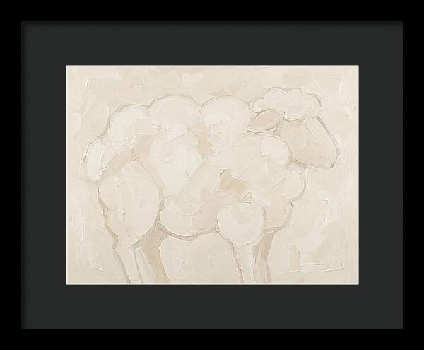 Sheep In Soft Hues