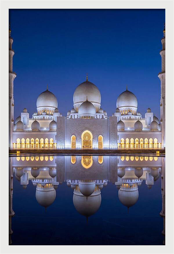 Sheikh Zayed Grand Mosque Reflection