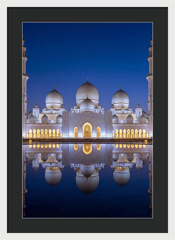 Sheikh Zayed Grand Mosque Reflection