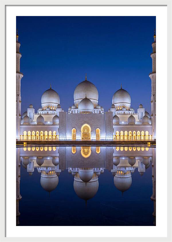 Sheikh Zayed Grand Mosque Reflection