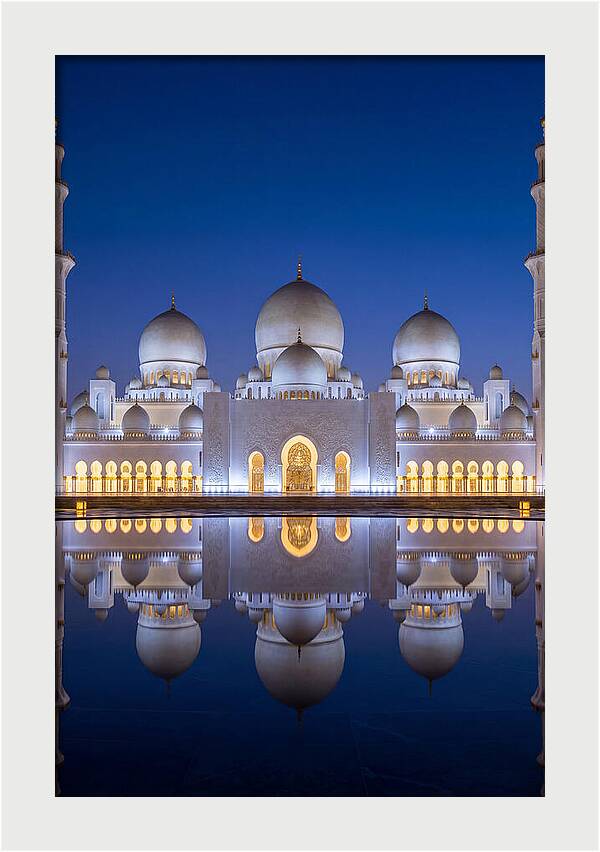 Sheikh Zayed Grand Mosque Reflection