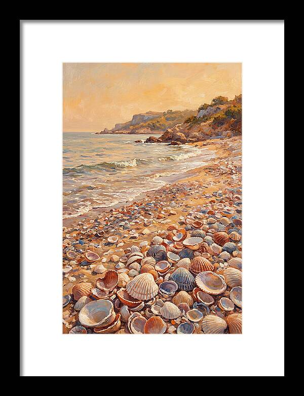 Shells Along The Mediterranean Shore