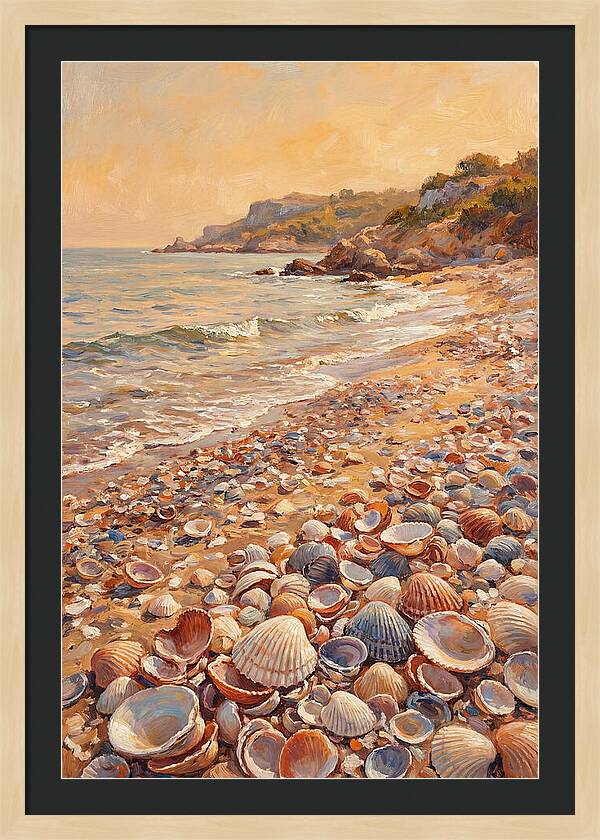 Shells Along The Mediterranean Shore