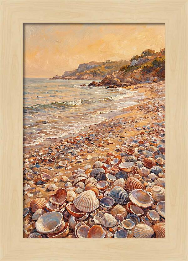 Shells Along The Mediterranean Shore