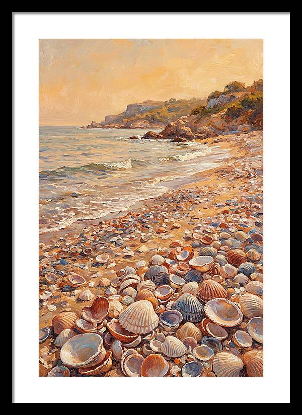 Shells Along The Mediterranean Shore