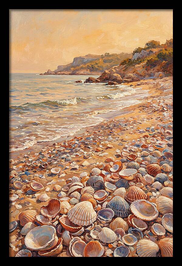 Shells Along The Mediterranean Shore