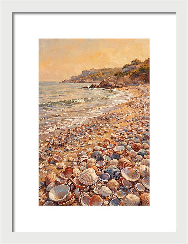 Shells Along The Mediterranean Shore