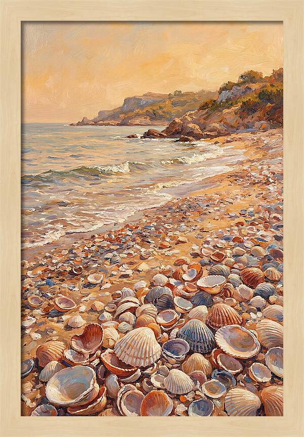 Shells Along The Mediterranean Shore