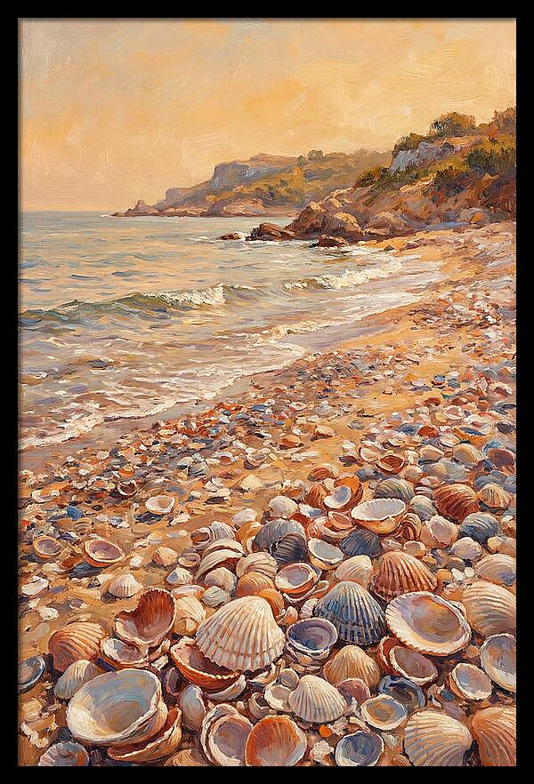 Shells Along The Mediterranean Shore