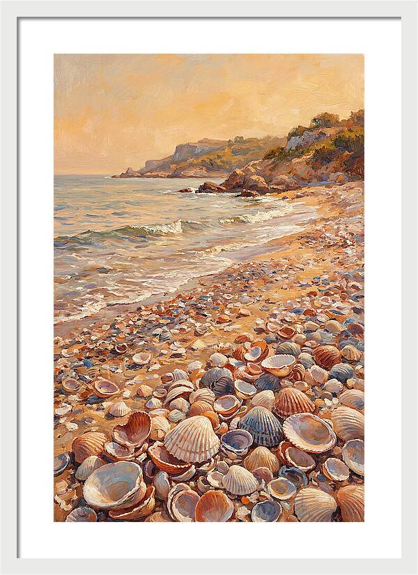 Shells Along The Mediterranean Shore