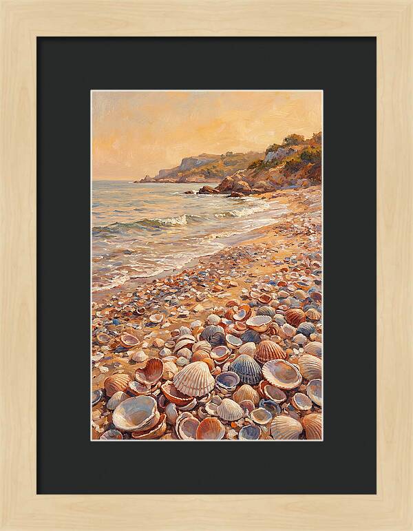 Shells Along The Mediterranean Shore