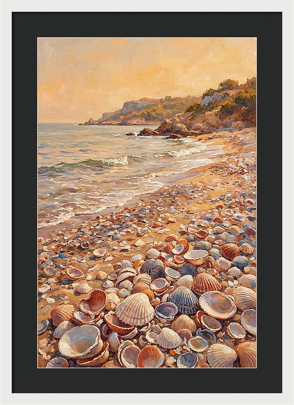 Shells Along The Mediterranean Shore